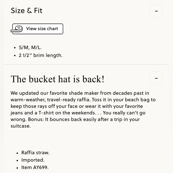 Jcrew Rafia Bucket Hat - Picture 3 of 4